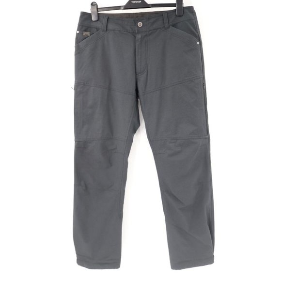 Kuhl Pants Kuhl Mens 34 W36 Silencr Guide Pants Gray Ripstop Fabric